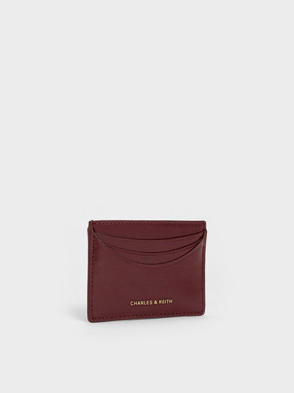 CHARLES & KEITH Sale / Sigrid Card Holder - Mulberry Plum