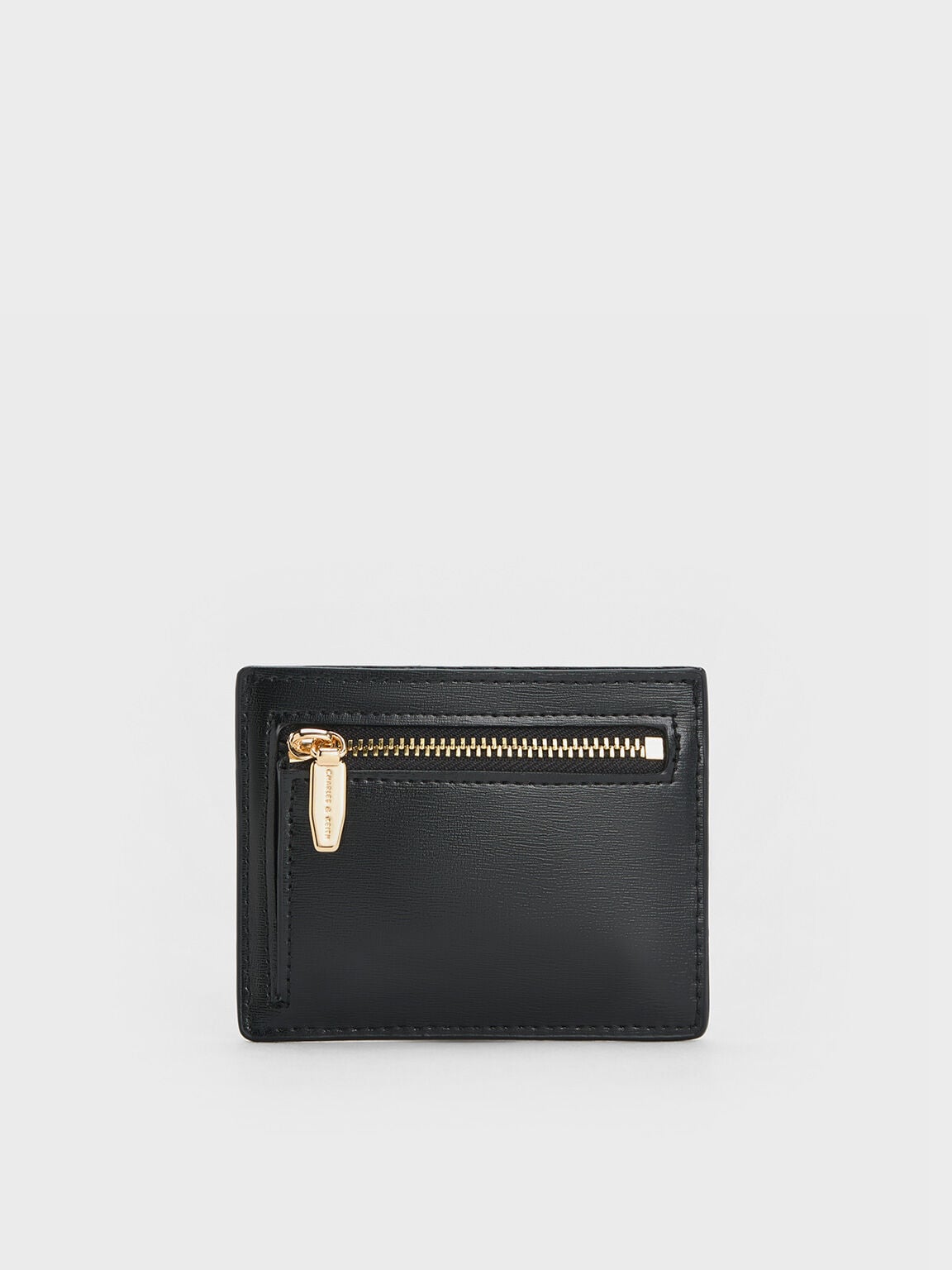 CHARLES & KEITH Popular / Carli Multi-Slot Card Holder - Black