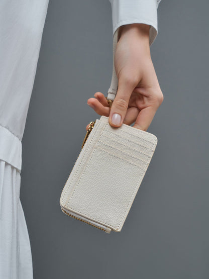 CHARLES & KEITH Premium / Dixie Wristlet Card Holder - Cream