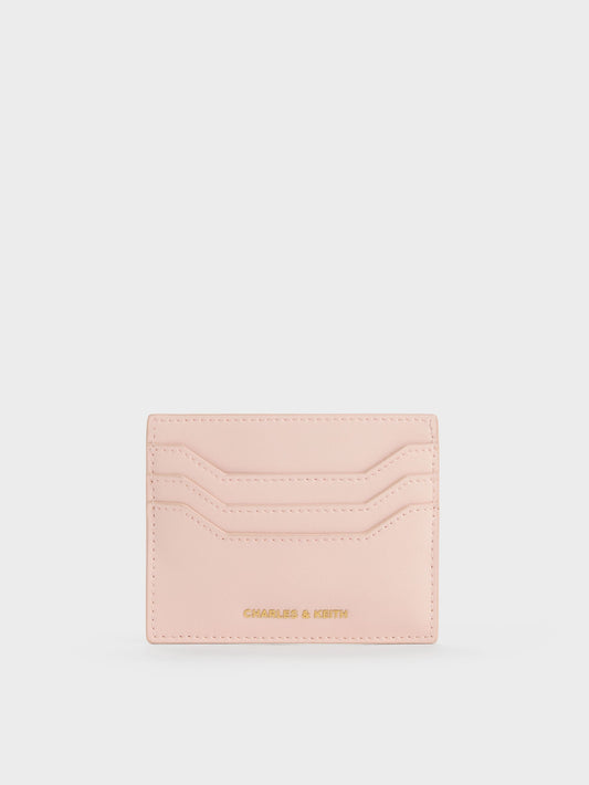 CHARLES & KEITH New / Carli Multi-Slot Card Holder - Soft Pink