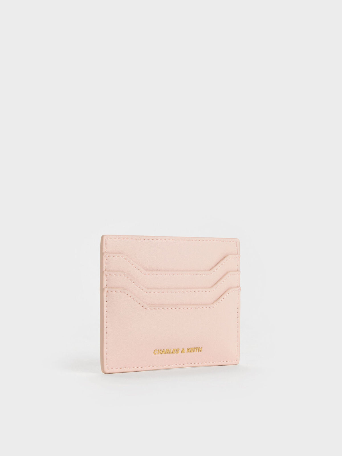 CHARLES & KEITH New / Carli Multi-Slot Card Holder - Soft Pink