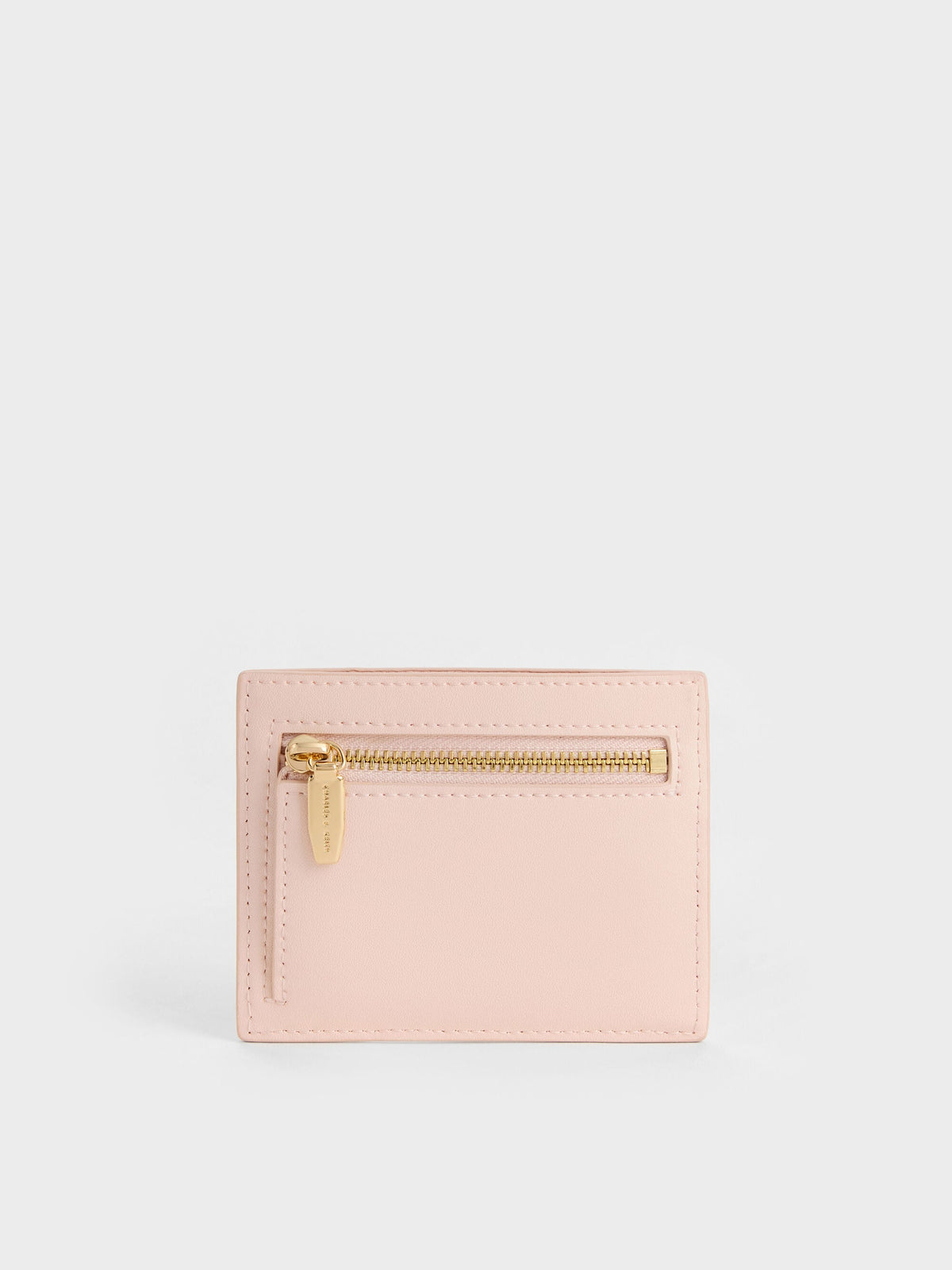 CHARLES & KEITH New / Carli Multi-Slot Card Holder - Soft Pink