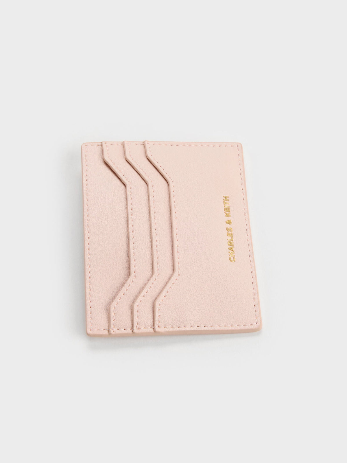 CHARLES & KEITH New / Carli Multi-Slot Card Holder - Soft Pink