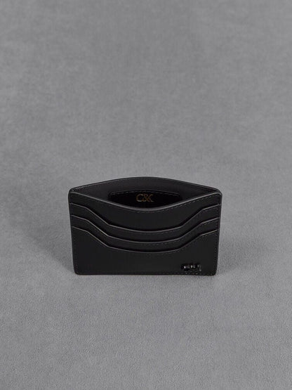 CHARLES & KEITH Featured / Carli Leather Multi-Slot Card Holder - Black