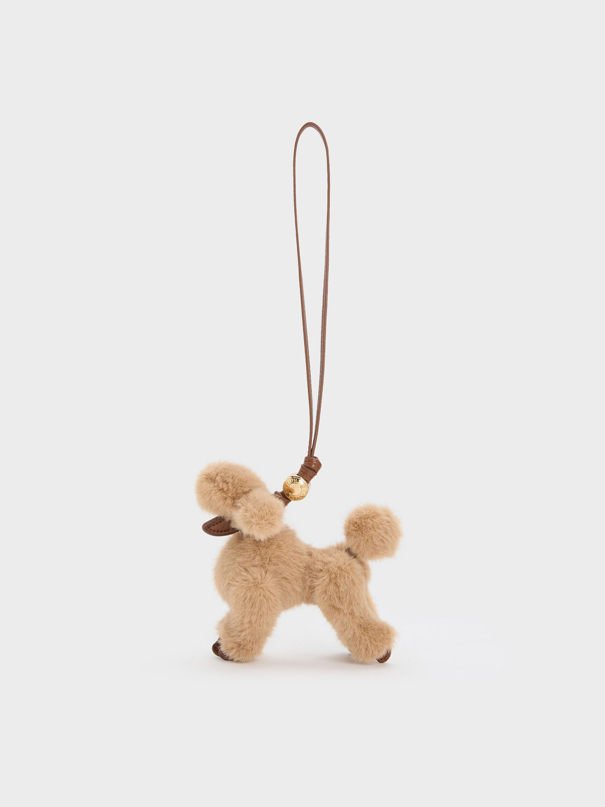 CHARLES & KEITH Trending / Faux Shearling Poodle Charm - Multi