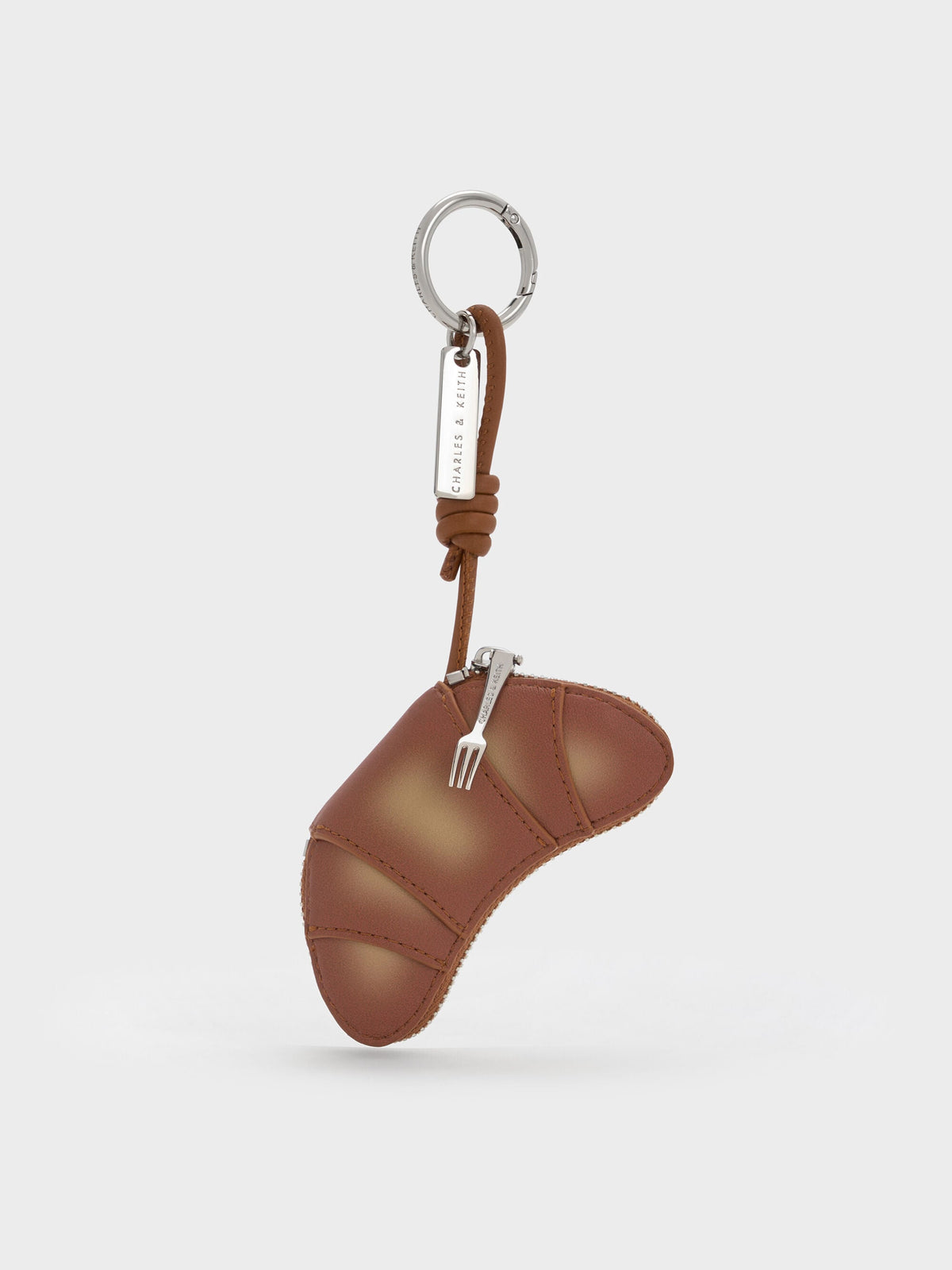 CHARLES & KEITH Trusted / Croissant Charm - Nutmeg Beige