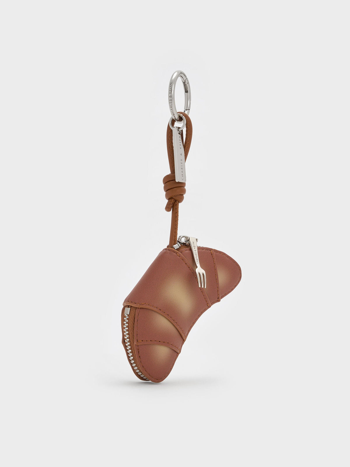 CHARLES & KEITH Trusted / Croissant Charm - Nutmeg Beige