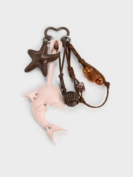 CHARLES & KEITH Latest / Delfina Dolphin & Starfish Charm - Multi