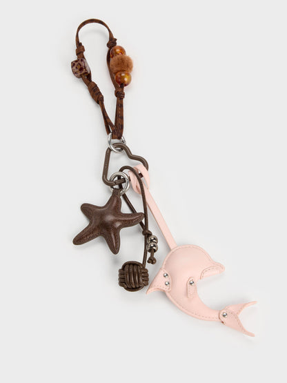 CHARLES & KEITH Latest / Delfina Dolphin & Starfish Charm - Multi