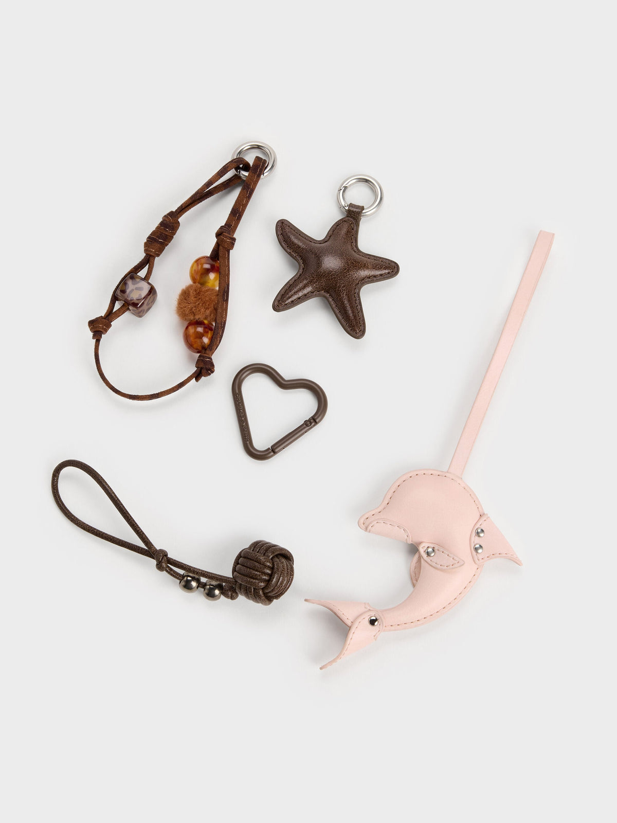 CHARLES & KEITH Latest / Delfina Dolphin & Starfish Charm - Multi