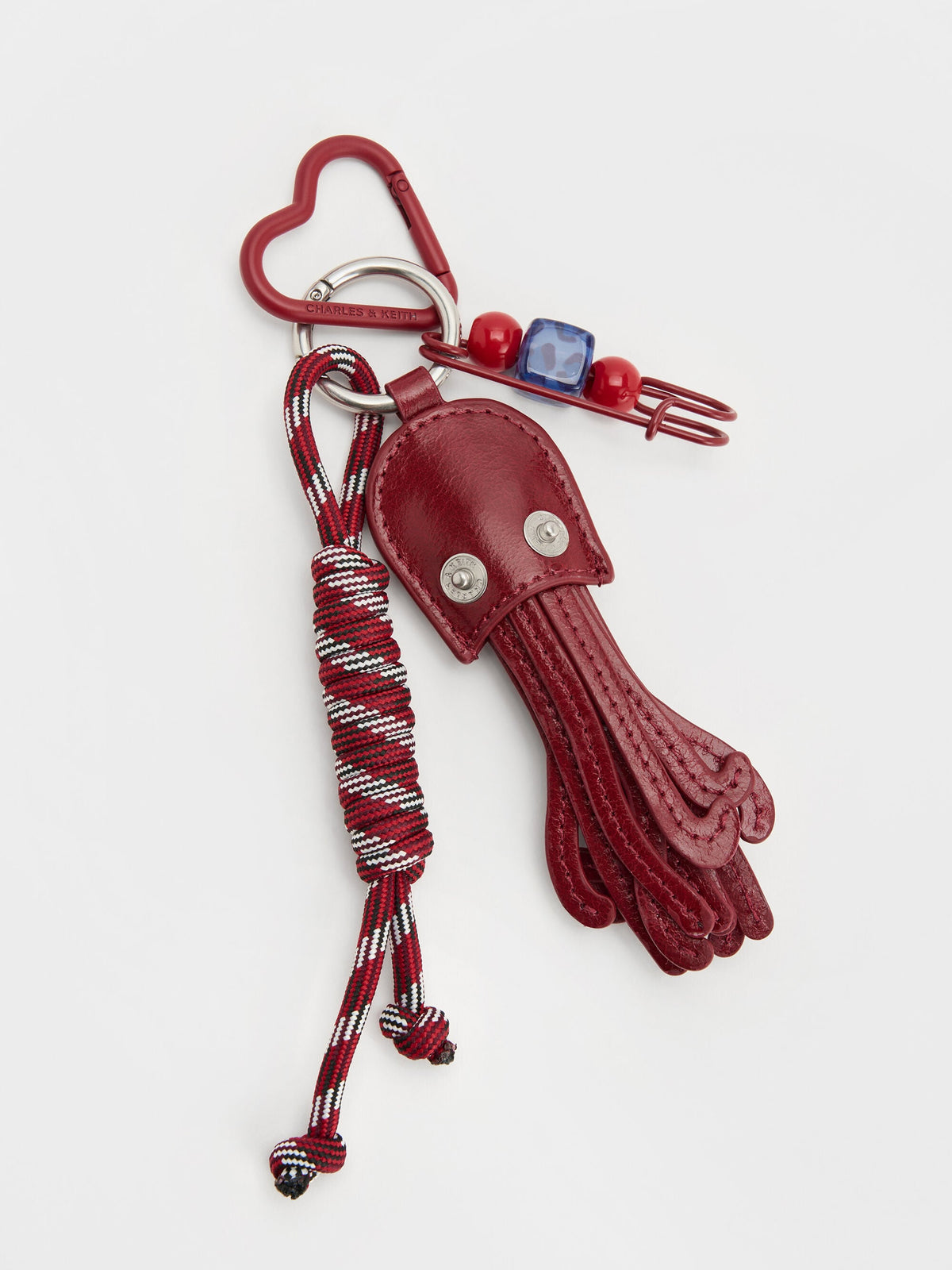 CHARLES & KEITH Best Price / Delfina Octopus Charm - Tomato Red