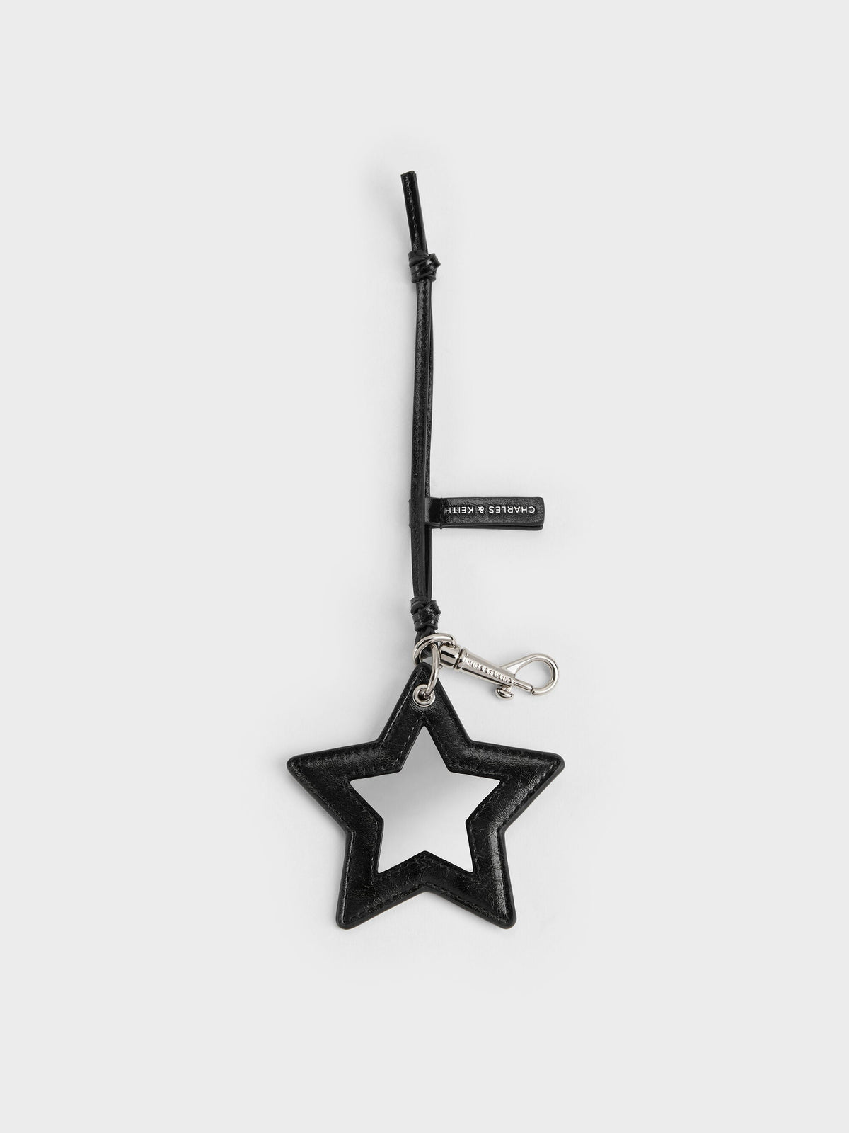 CHARLES & KEITH Discount / Noane Star Mirror Charm - Noir