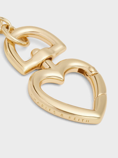 CHARLES & KEITH Recommended / Arrietty Crystal & Pearl Snowflake Charm - Gold