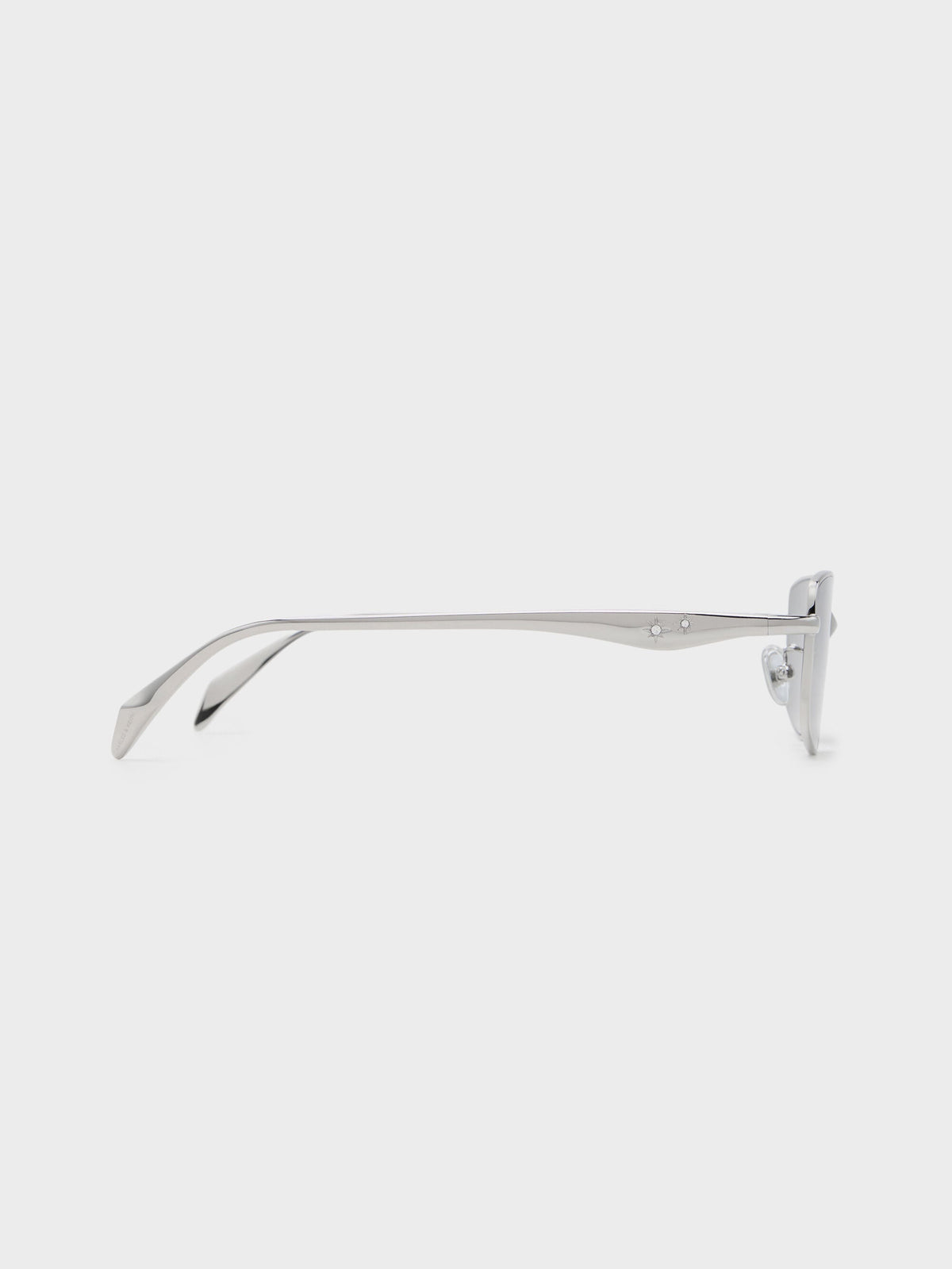 CHARLES & KEITH Trending / Celestia Rectangular Sunglasses - Silver