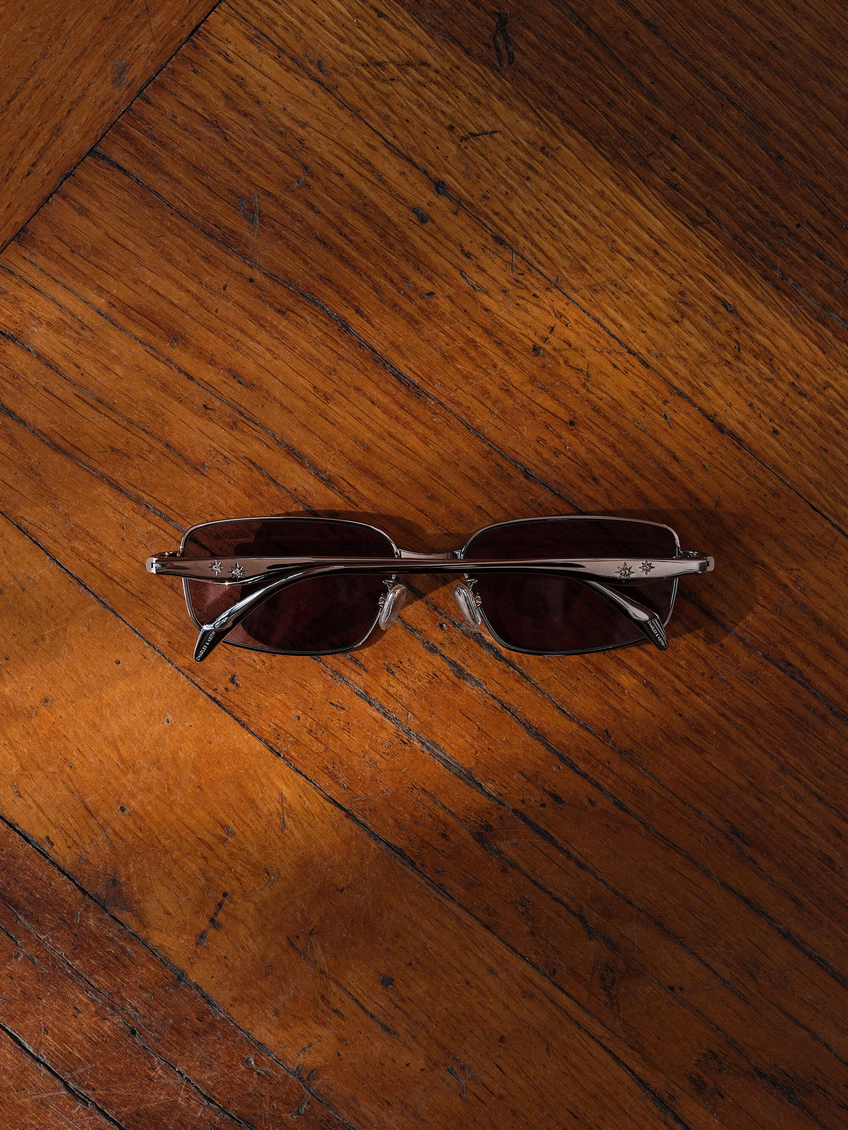 CHARLES & KEITH Trending / Celestia Rectangular Sunglasses - Silver