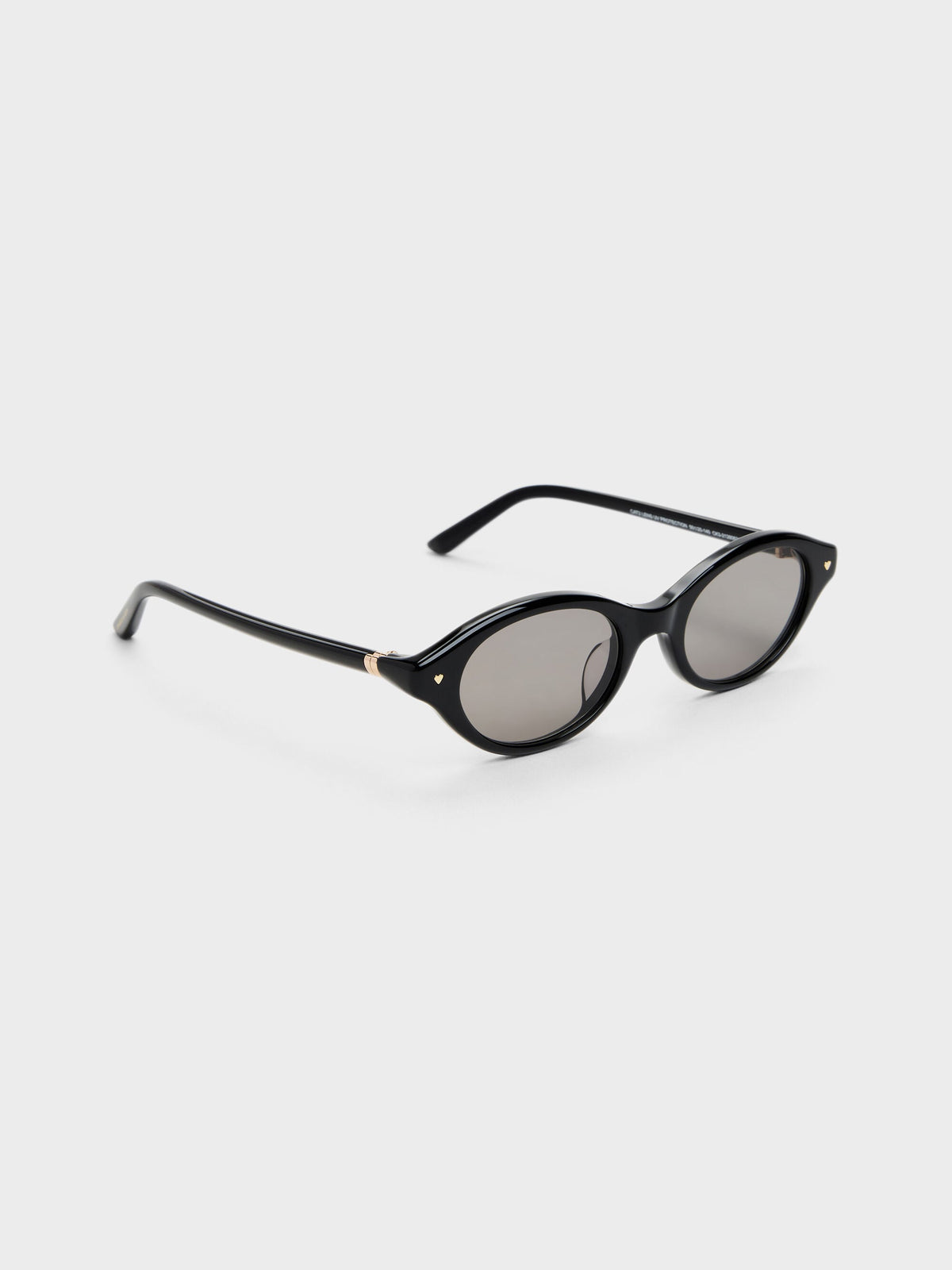 CHARLES & KEITH Best Seller / Pecola Oval Sunglasses - Black