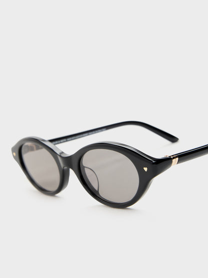 CHARLES & KEITH Best Seller / Pecola Oval Sunglasses - Black