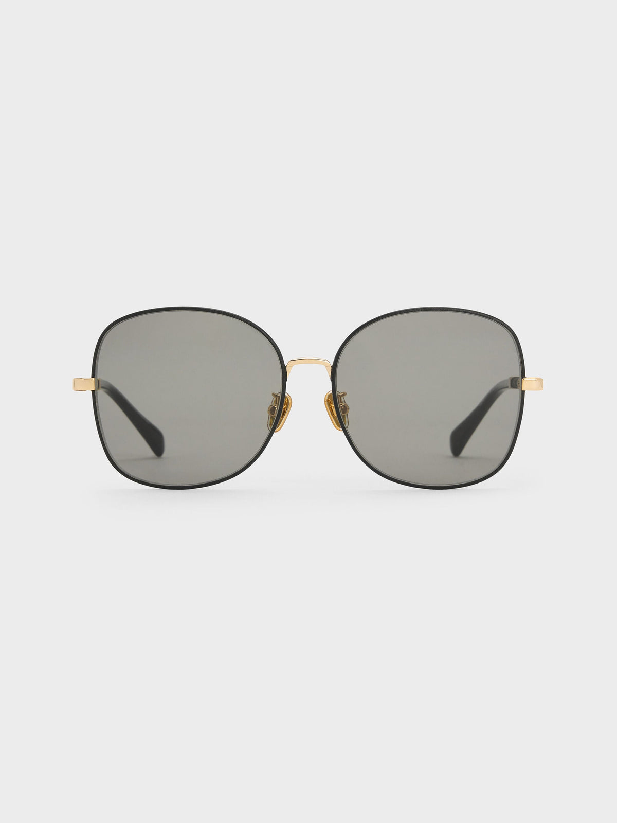 CHARLES & KEITH Recommended / Ivette Butterfly Sunglasses - Black