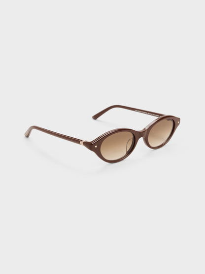 CHARLES & KEITH Special Offer / Pecola Oval Sunglasses - Pecan Brown