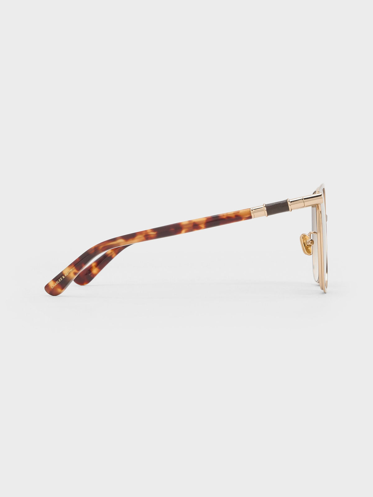 CHARLES & KEITH Everyday / Ophelia Square Sunglasses - Brown