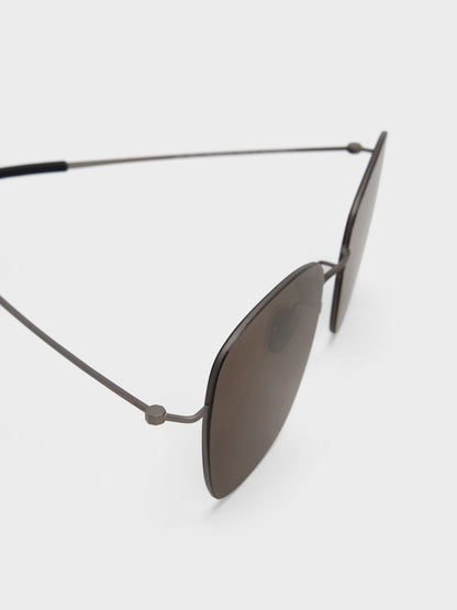 CHARLES & KEITH Value / Miranda Square Sunglasses - Black