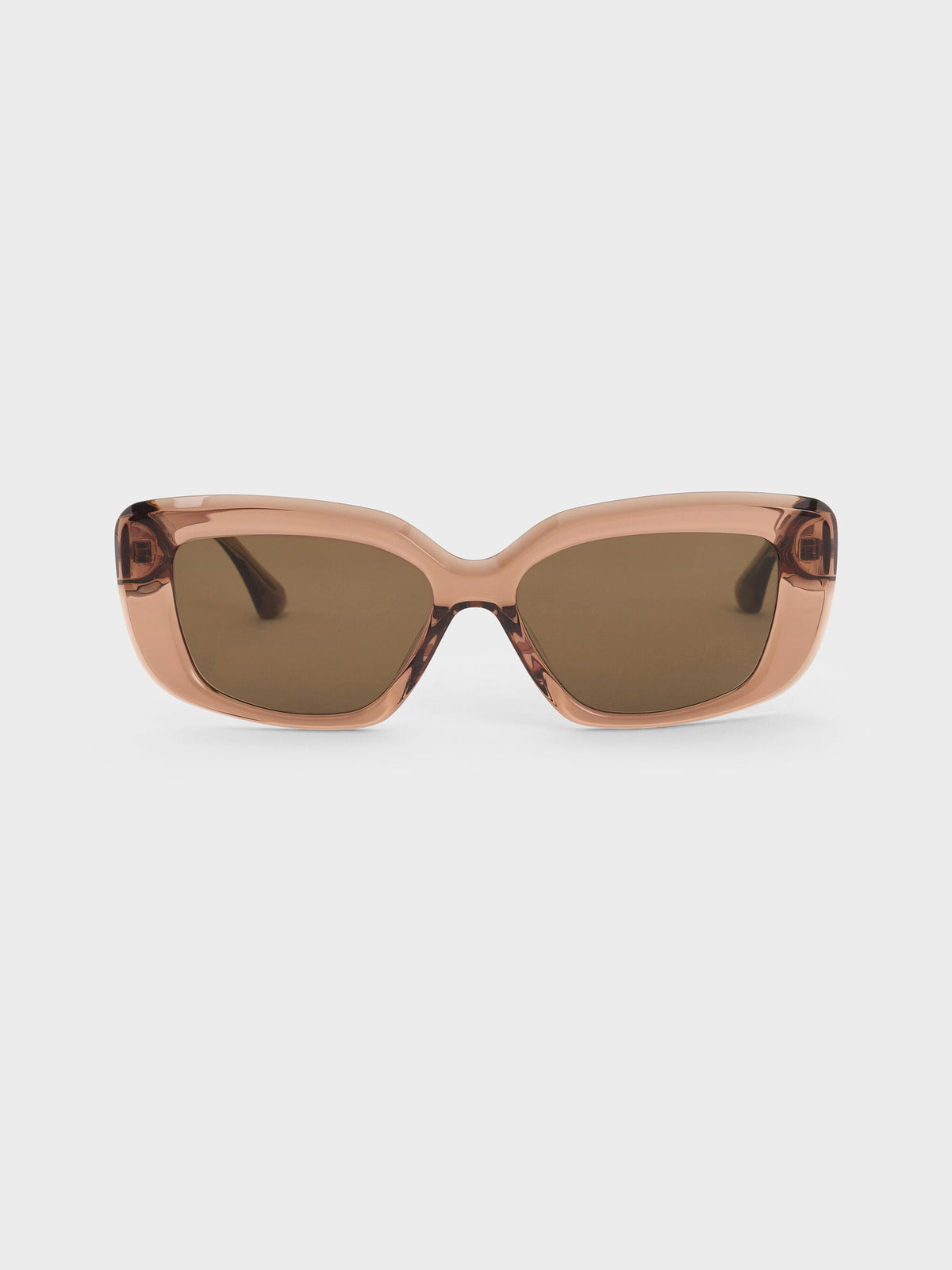 CHARLES & KEITH Deals / Alix Butterfly Sunglasses - Chestnut Brown