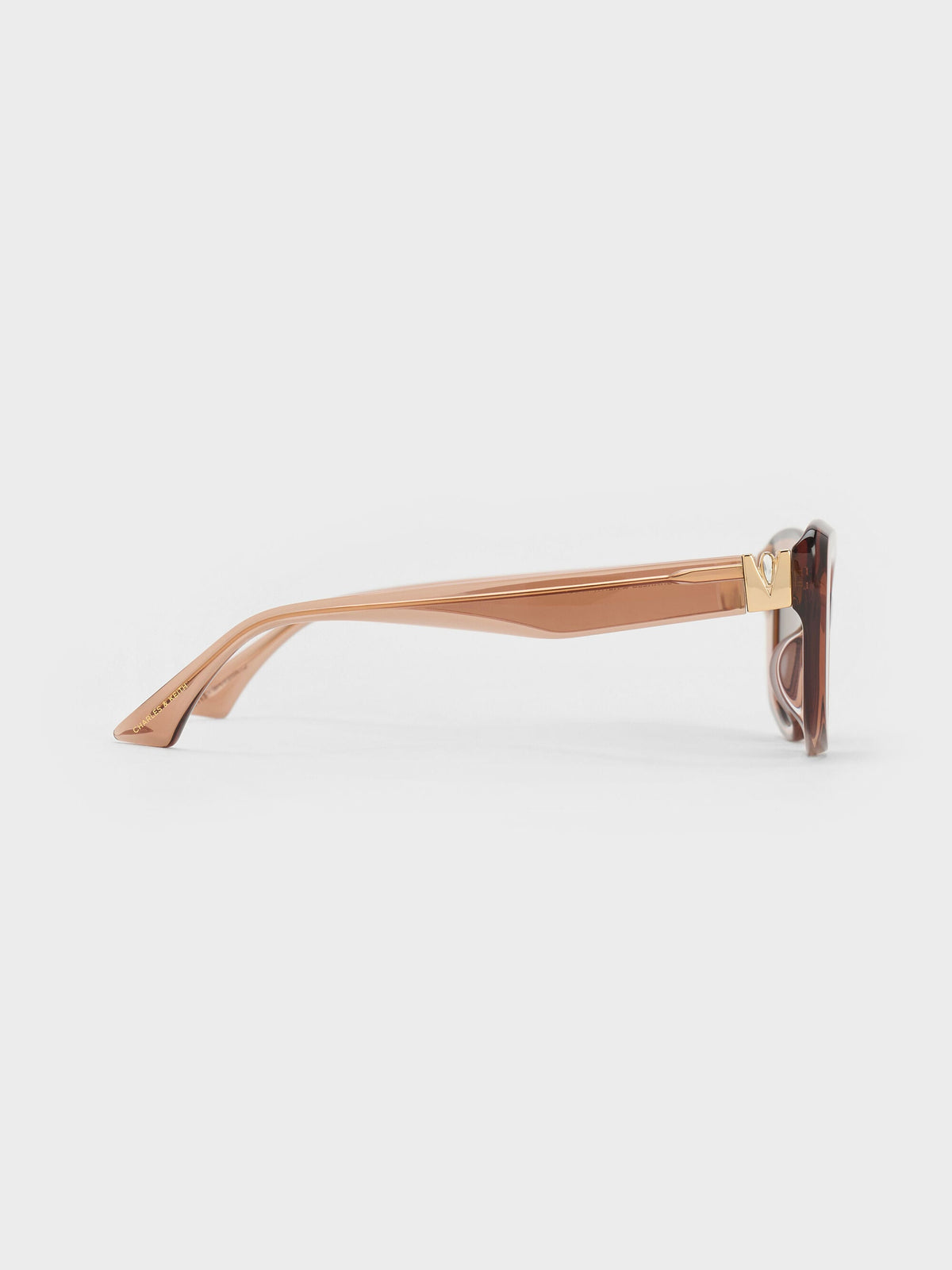 CHARLES & KEITH Deals / Alix Butterfly Sunglasses - Chestnut Brown