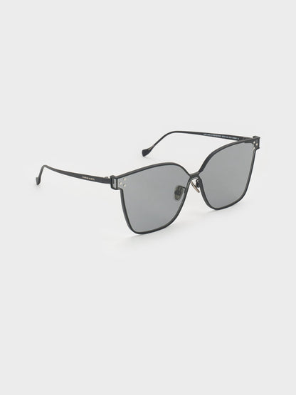 CHARLES & KEITH Sale / Ginny Butterfly Sunglasses - Noir