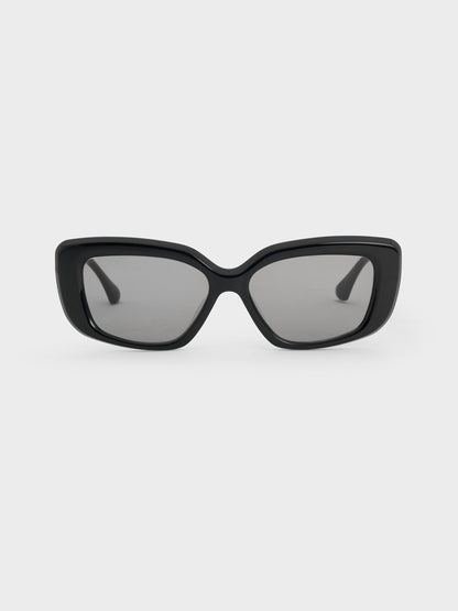 CHARLES & KEITH New / Alix Butterfly Sunglasses - Black