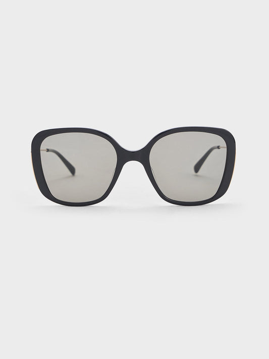 CHARLES & KEITH Signature / Renee Butterfly Sunglasses - Black