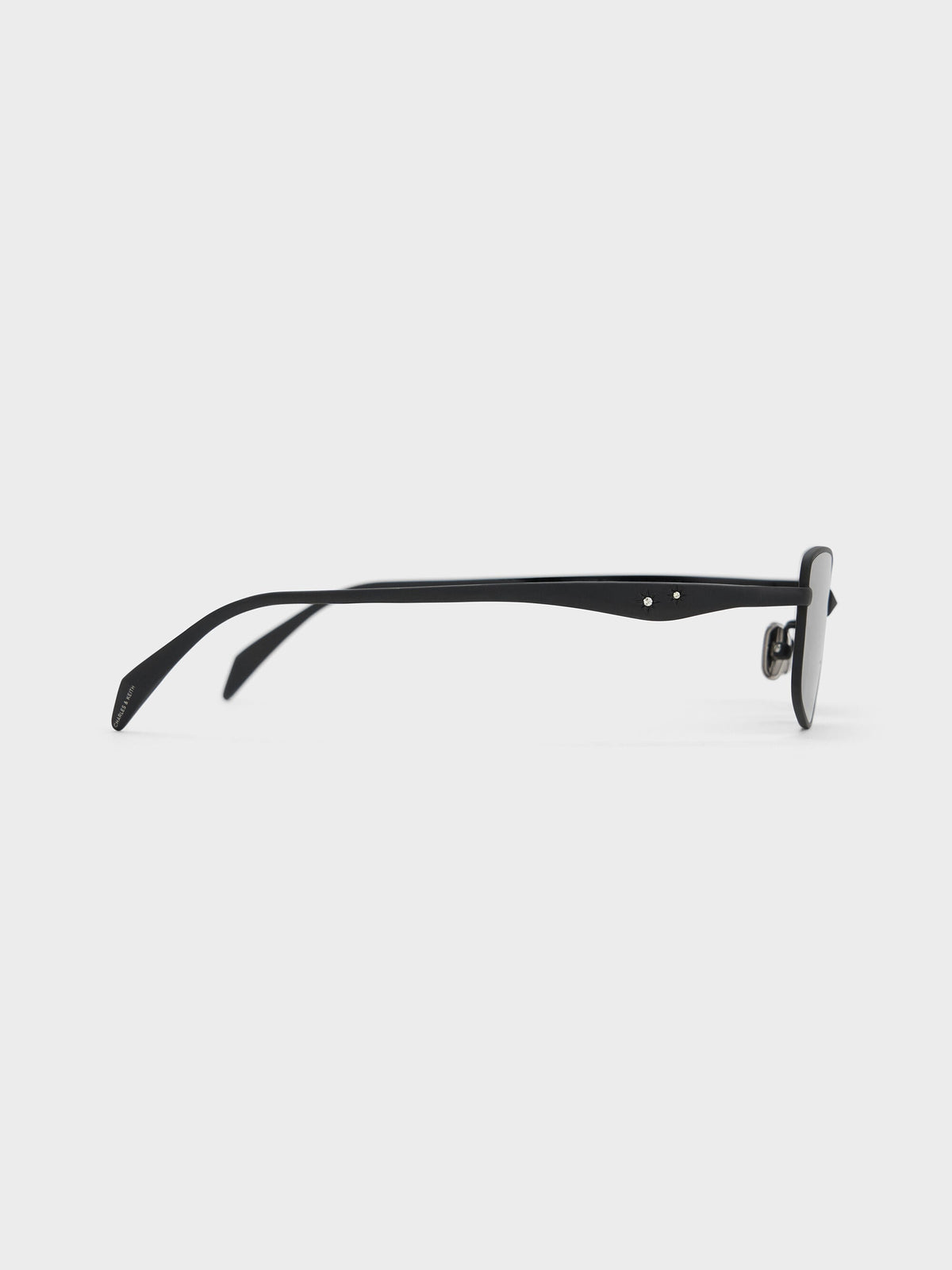 CHARLES & KEITH Featured / Celestia Rectangular Sunglasses - Noir