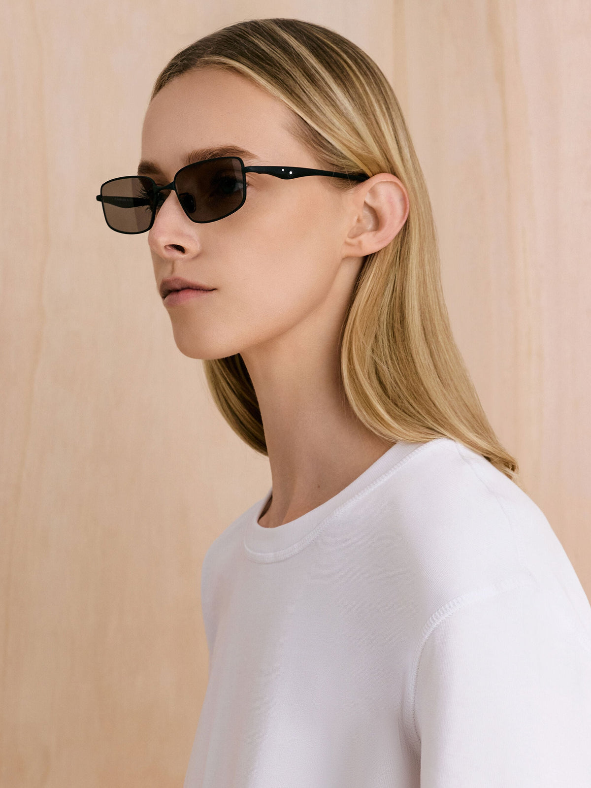 CHARLES & KEITH Featured / Celestia Rectangular Sunglasses - Noir