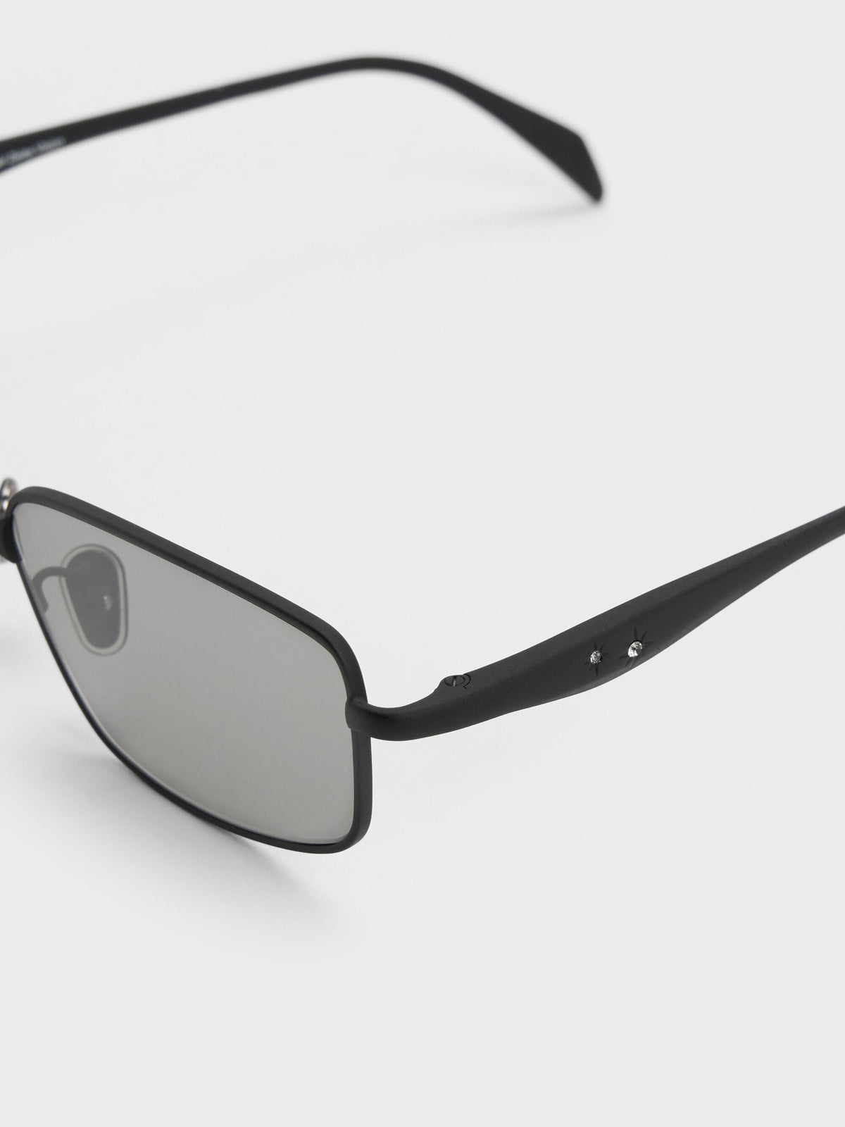 CHARLES & KEITH Featured / Celestia Rectangular Sunglasses - Noir