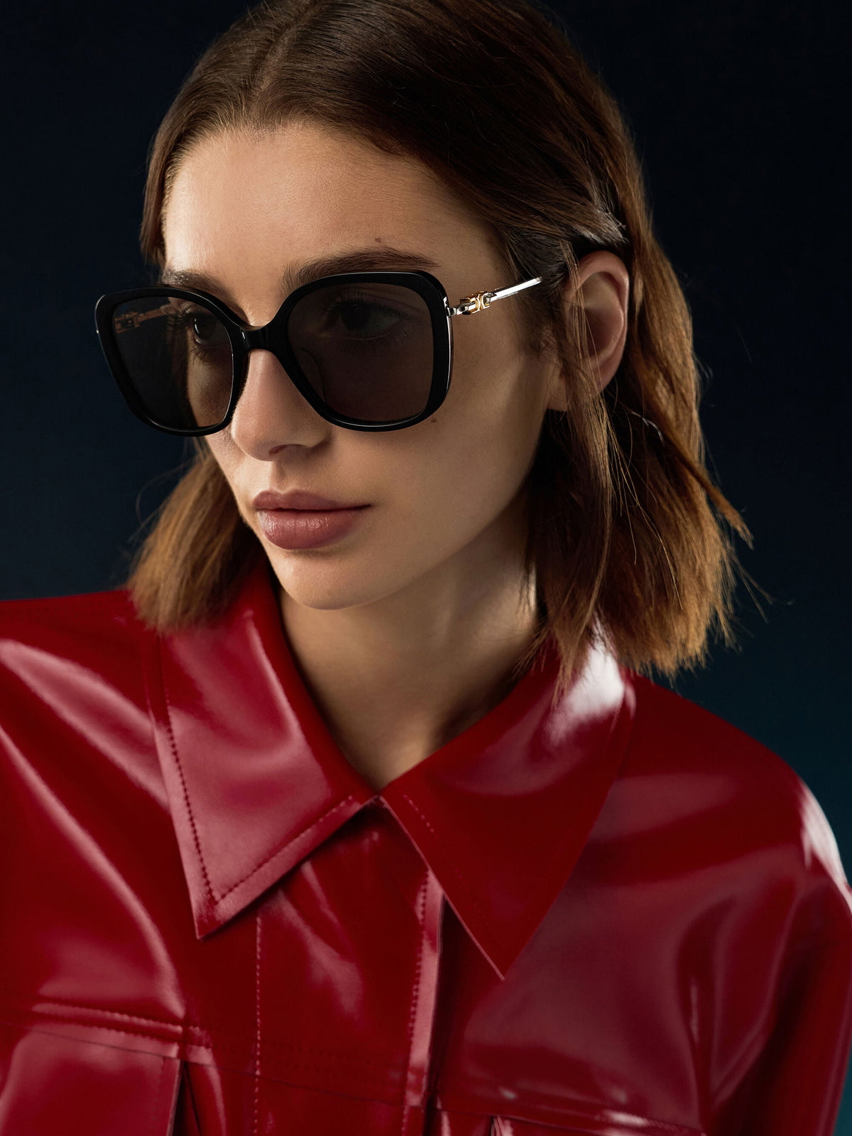 CHARLES & KEITH Trusted / Adalyn Butterfly Sunglasses - Noir