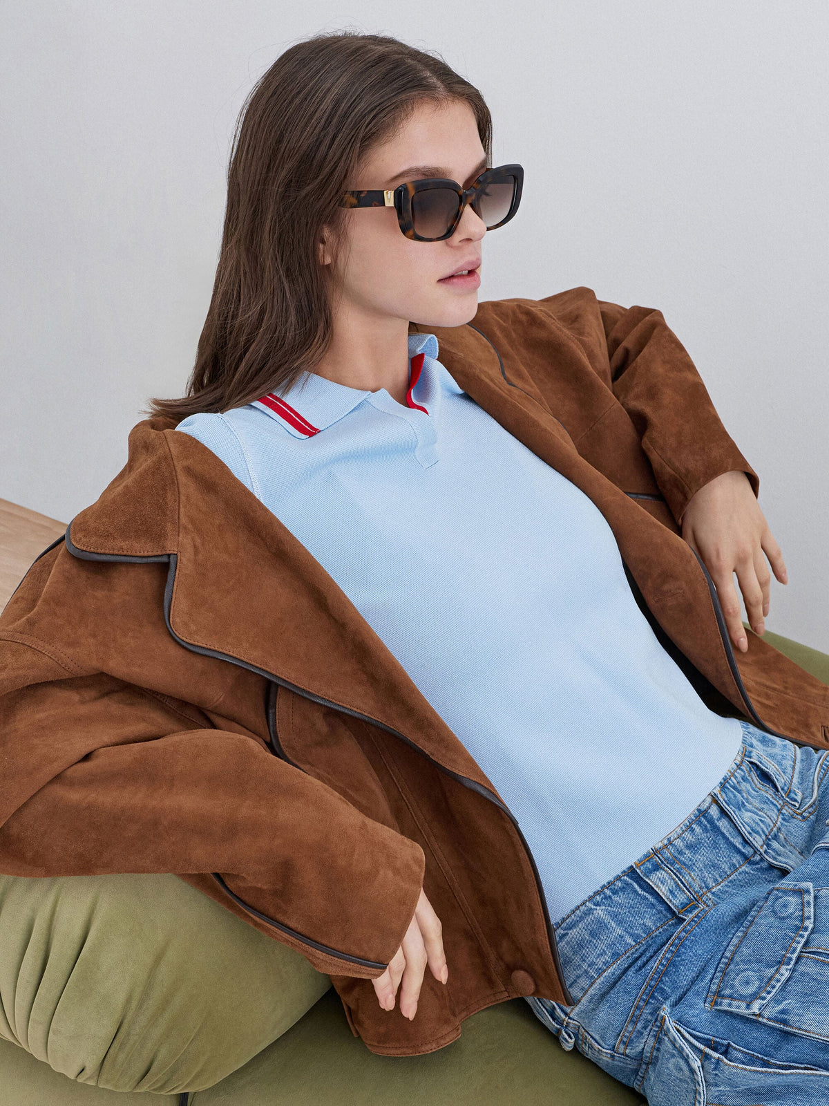 CHARLES & KEITH Premium / Alix Tortoiseshell Butterfly Sunglasses - T. Shell