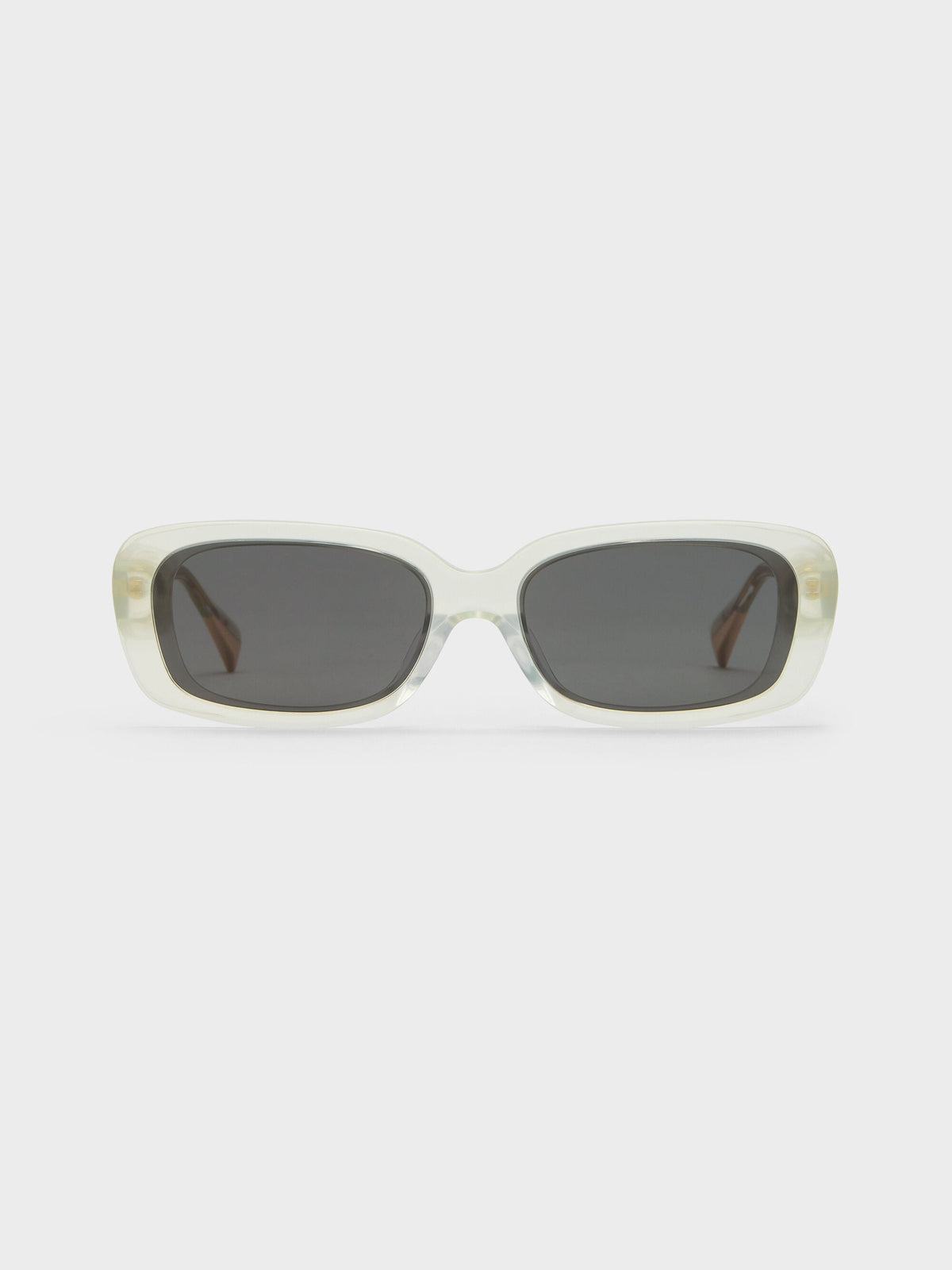 CHARLES & KEITH Featured / Aubrey Rectangular Sunglasses - Mint Green