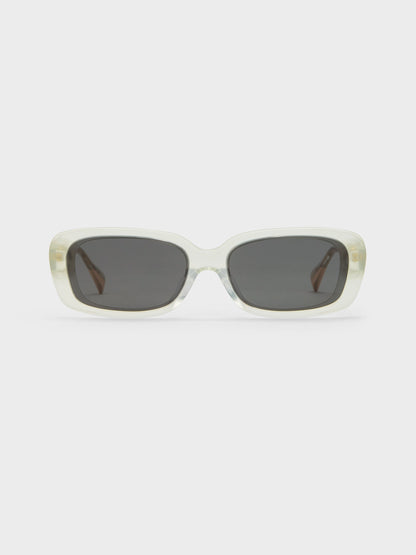 CHARLES & KEITH Featured / Aubrey Rectangular Sunglasses - Mint Green